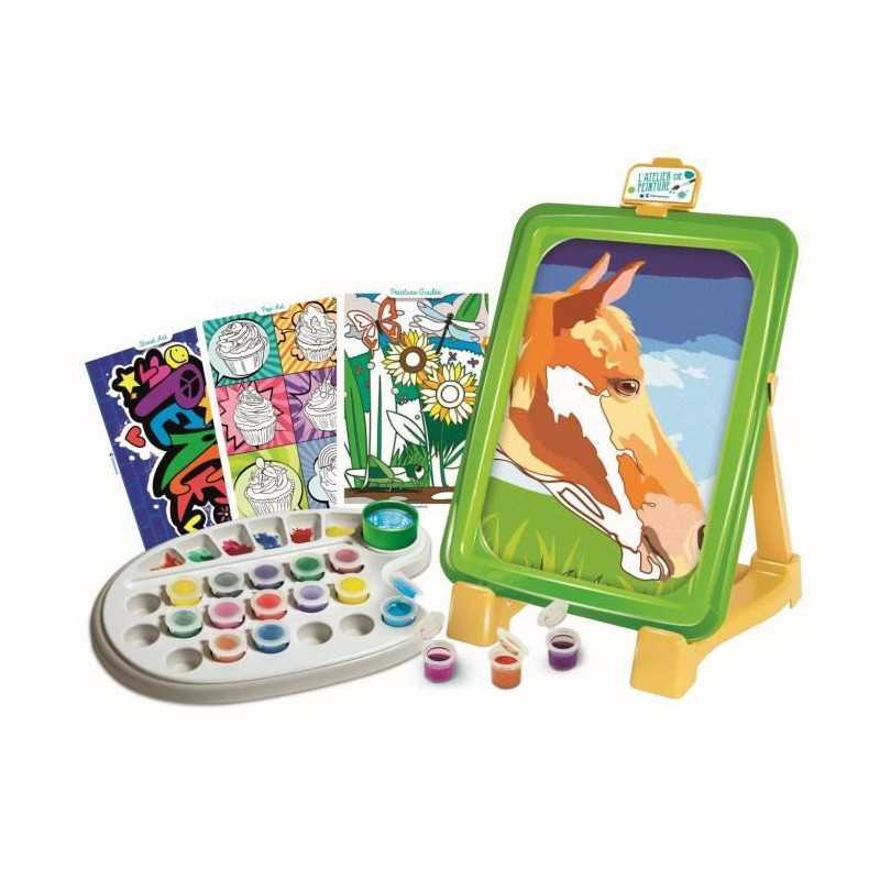 L'atelier de peinture - Eveil Montessori Maroc