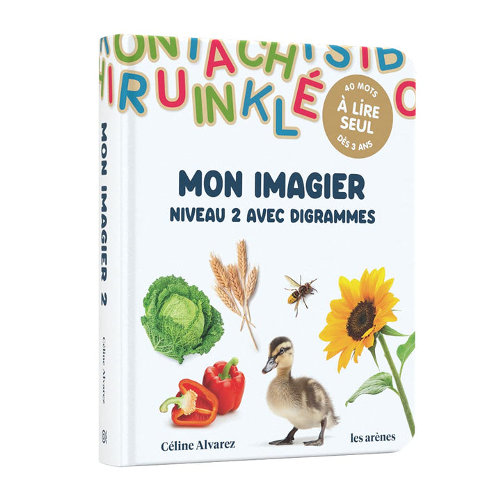 Mon imagier niveau 2 avec digrammes : Céline Alvarez - Eveil Montessori Maroc