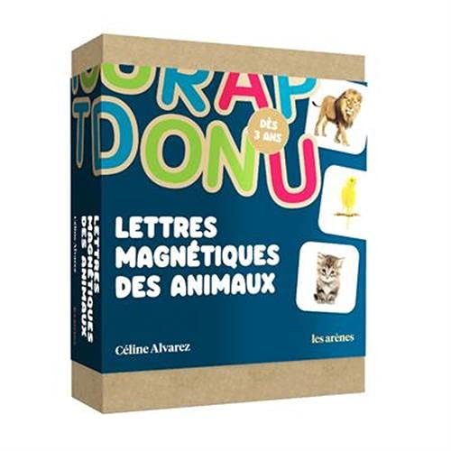 Lettres magnétiques des animaux Céline Alvarez - Eveil Montessori Maroc