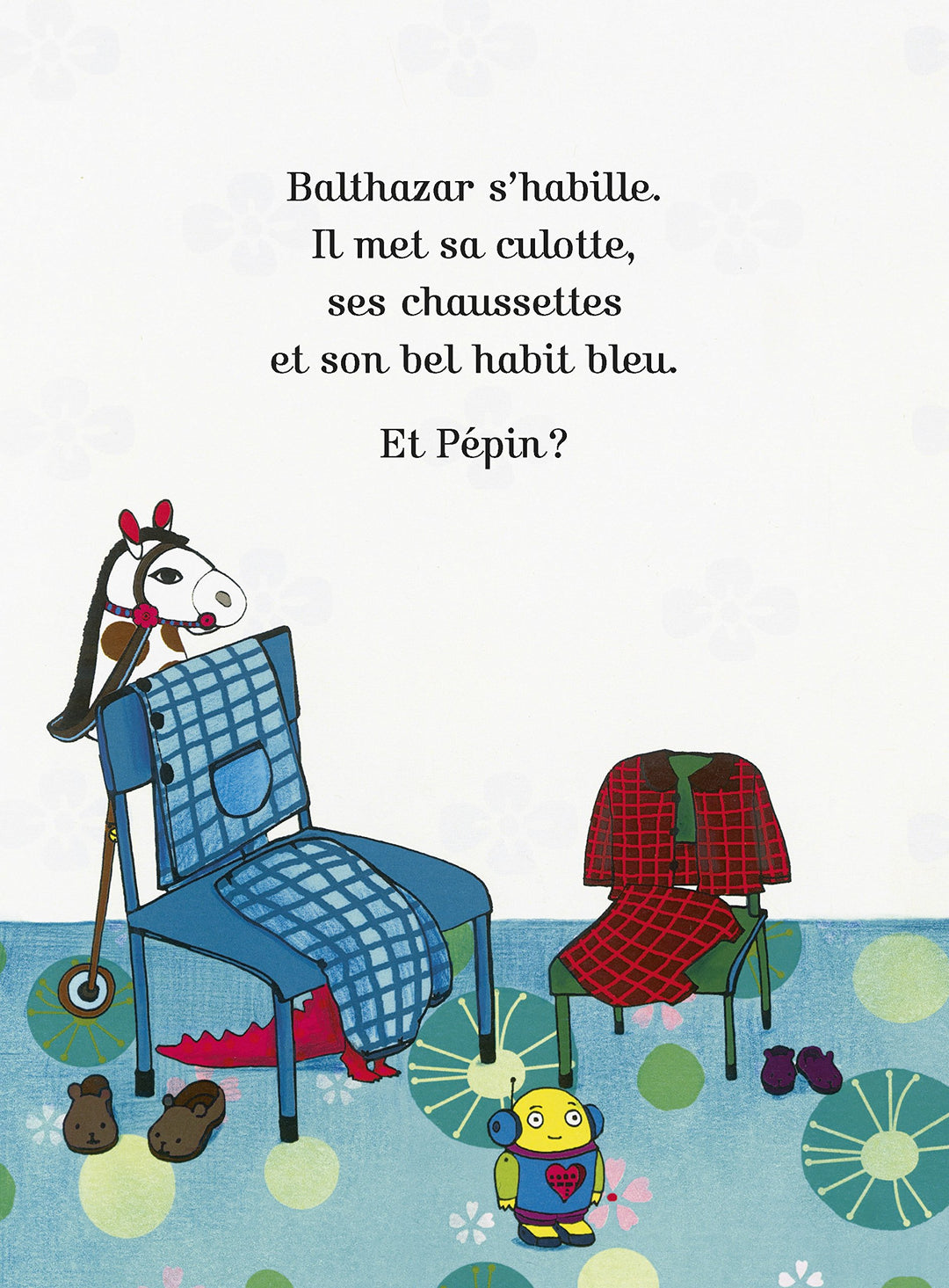 Balthazar s'habille - Eveil Montessori Maroc