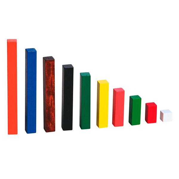 Coffret bâtonnets de calcul - Réglettes Cuisenaire - Eveil Montessori Maroc