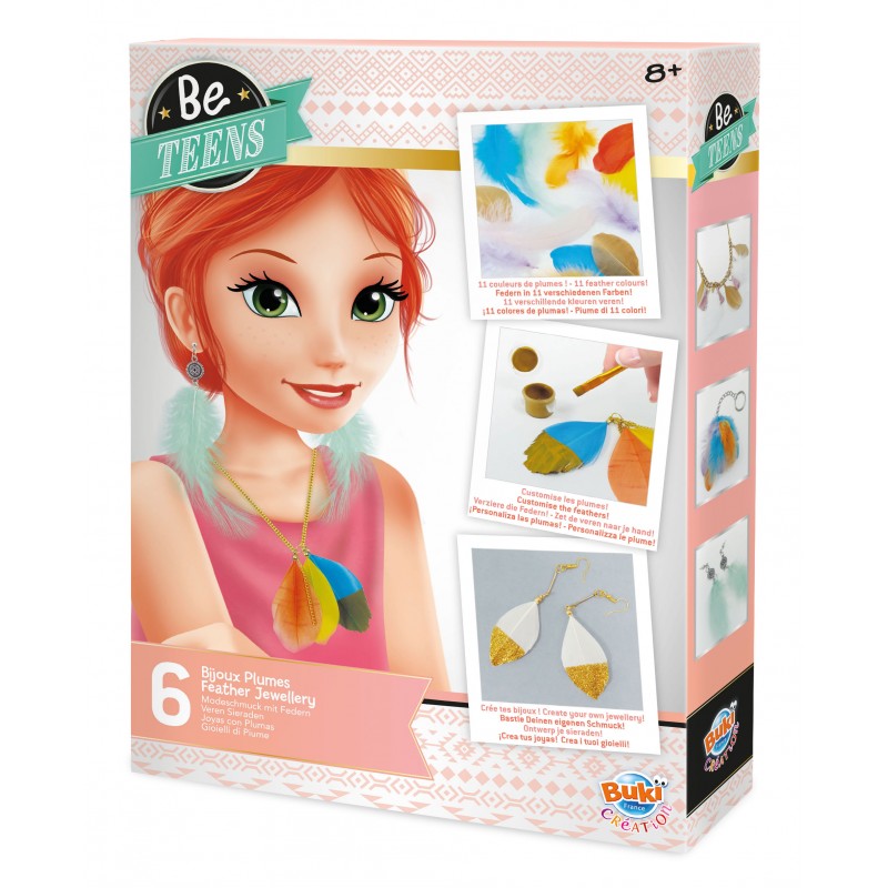 Bijoux plumes - Eveil Montessori Maroc