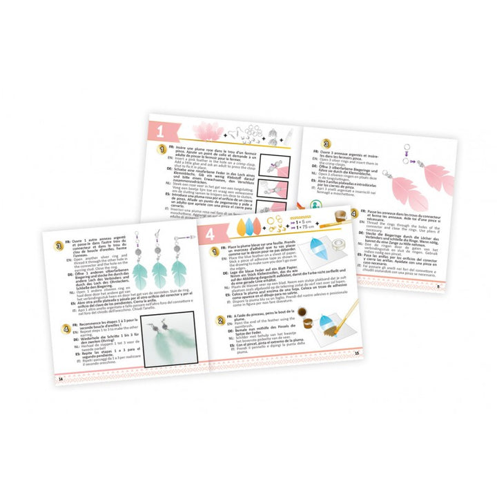 Bijoux plumes - Eveil Montessori Maroc