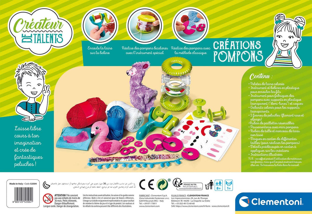 Créations pompons - Eveil Montessori Maroc