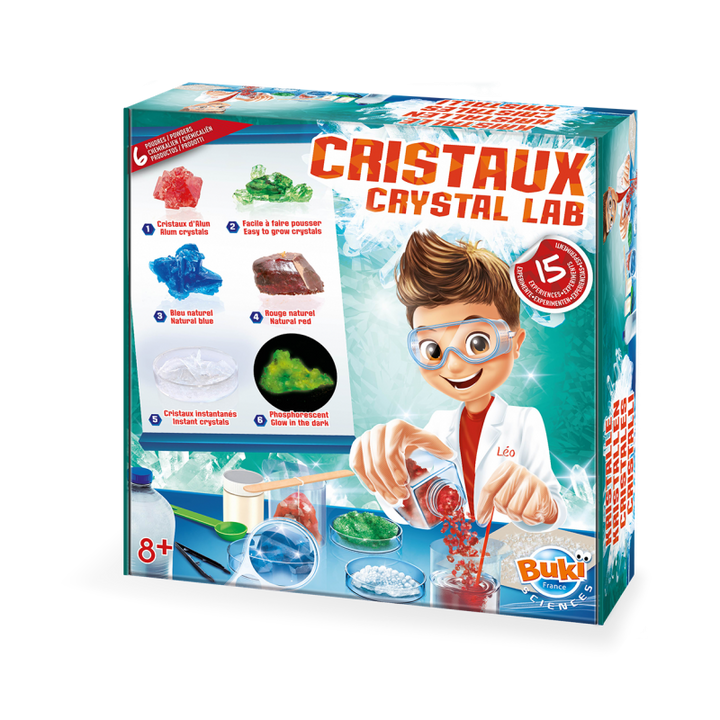 Cristaux 15 expériences - Eveil Montessori Maroc