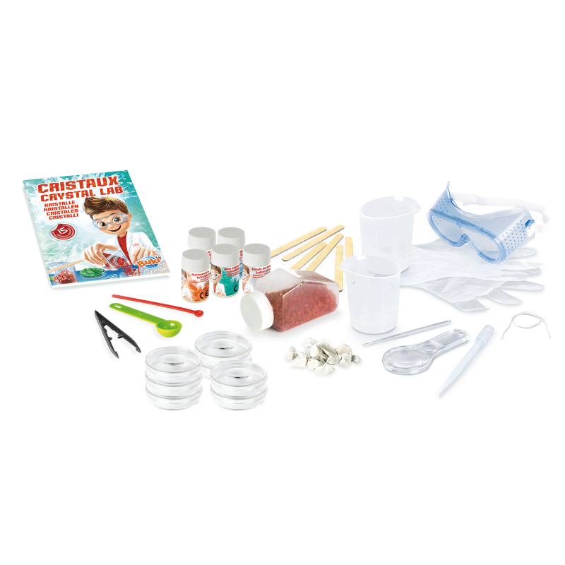 Cristaux 15 expériences - Eveil Montessori Maroc