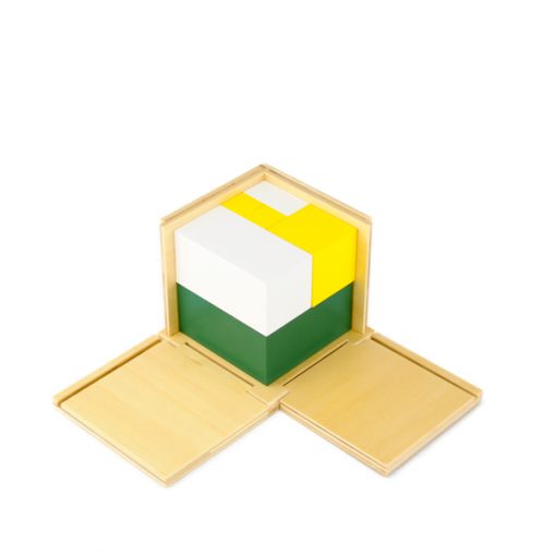 Cube à la puissance de 2 - Eveil Montessori Maroc