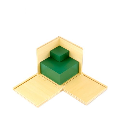 Cube à la puissance de 2 - Eveil Montessori Maroc