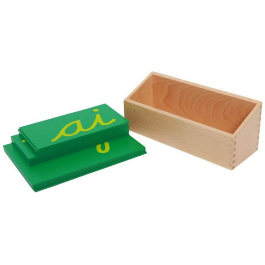 Digrammes Rugueux Cursifs (Écriture Française) - Eveil Montessori Maroc