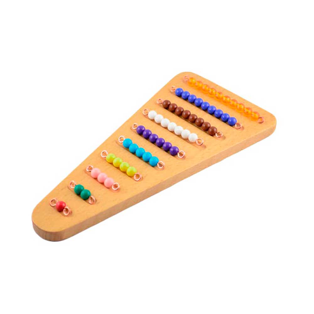 Escalier de perles - Eveil Montessori Maroc