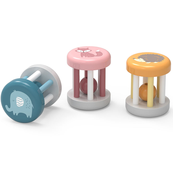 Hochet en bois - Eveil Montessori Maroc