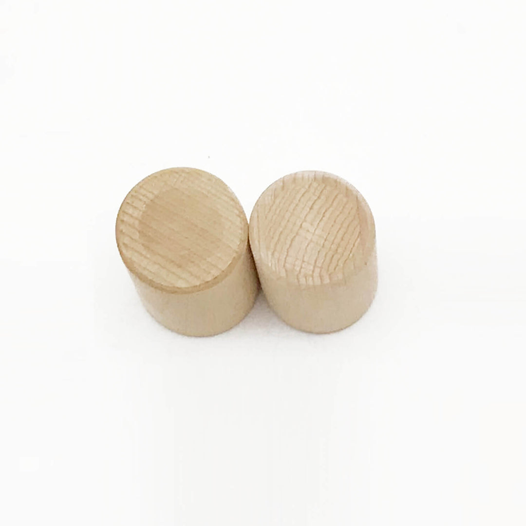 Instrument cylindrique en bois - Eveil Montessori Maroc