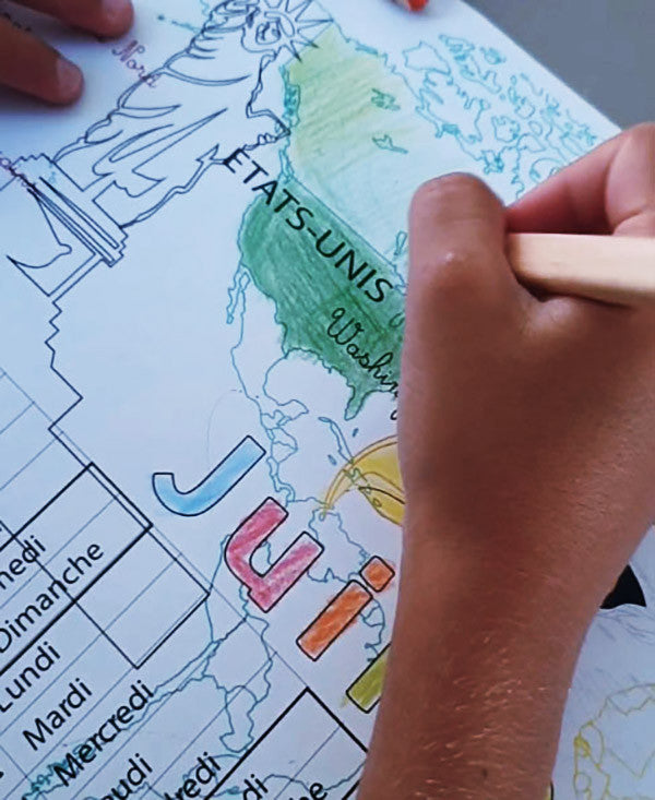 La Poutre du temps - Eveil Montessori Maroc