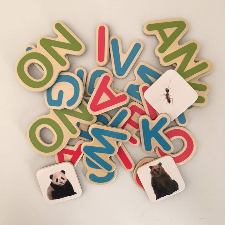 Lettres magnétiques Céline Alvarez - Eveil Montessori Maroc