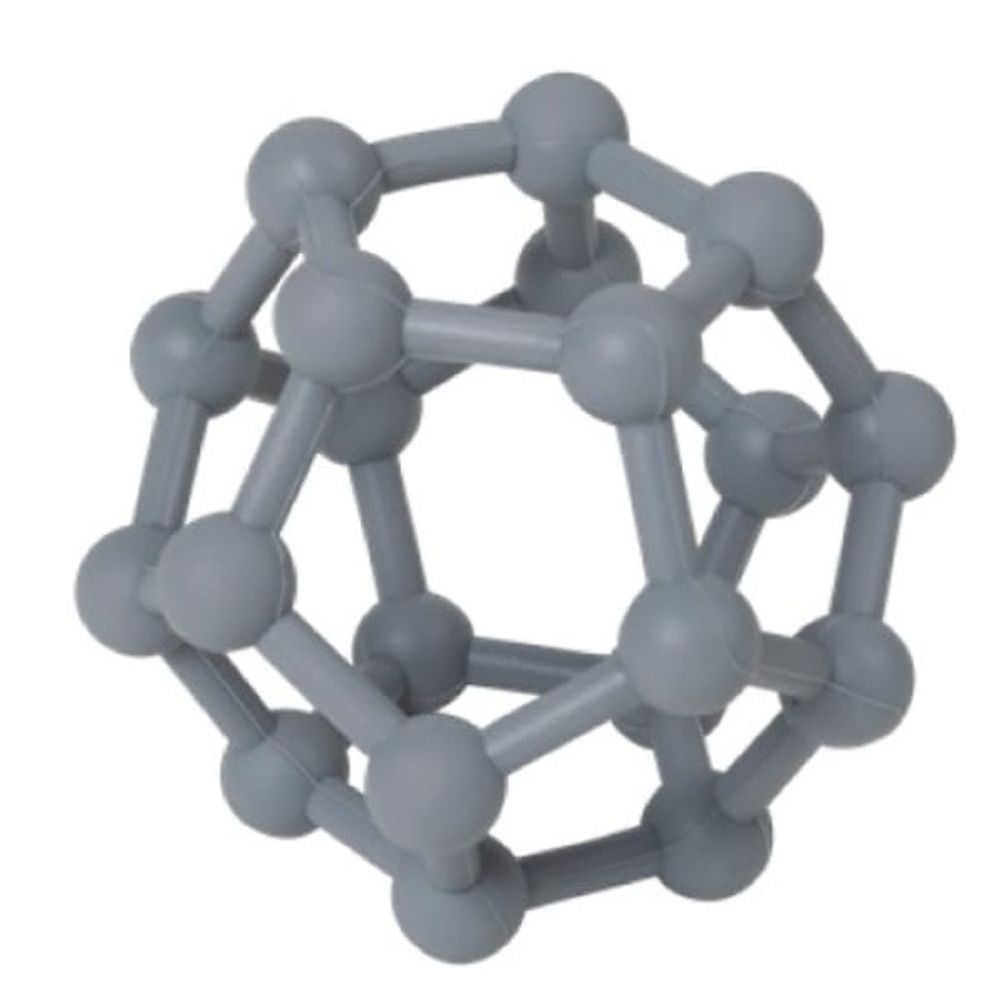 Balle en silicone grise - Eveil Montessori Maroc