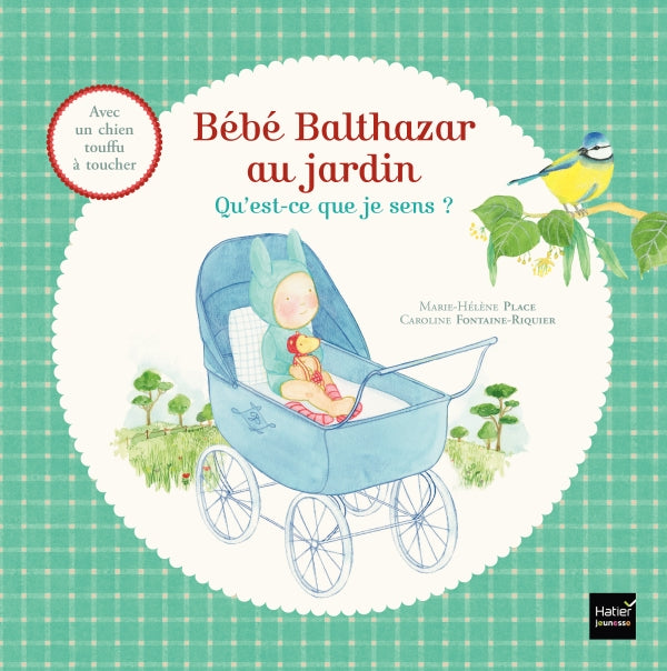 Bébé Balthazar au Jardin - Qu'est-ce que je sens ? - Eveil Montessori Maroc