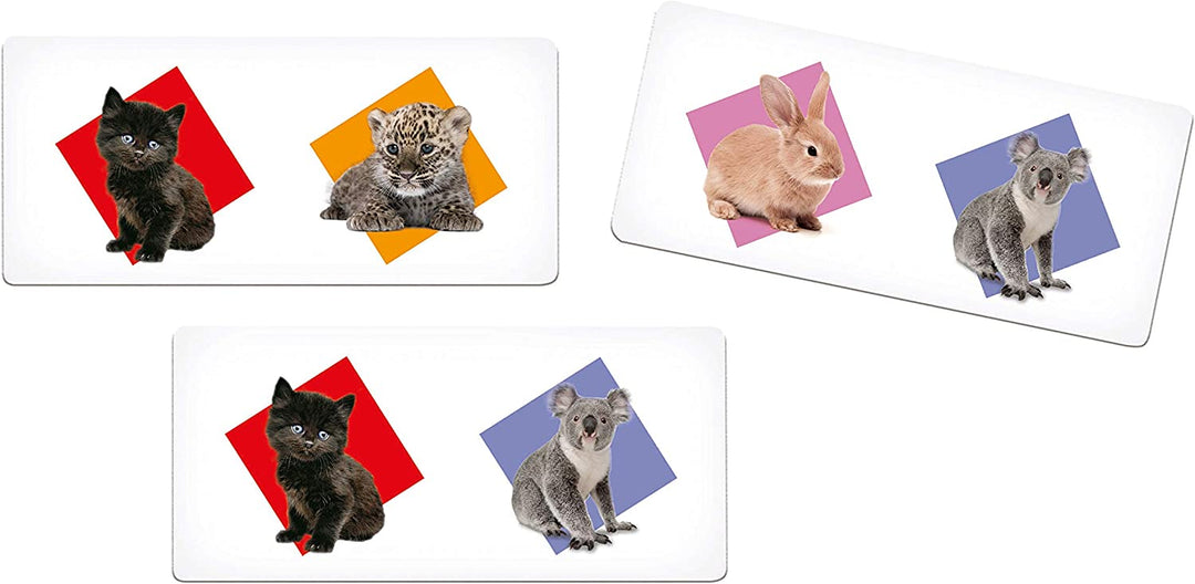 Domino Bébés Animaux - Eveil Montessori Maroc