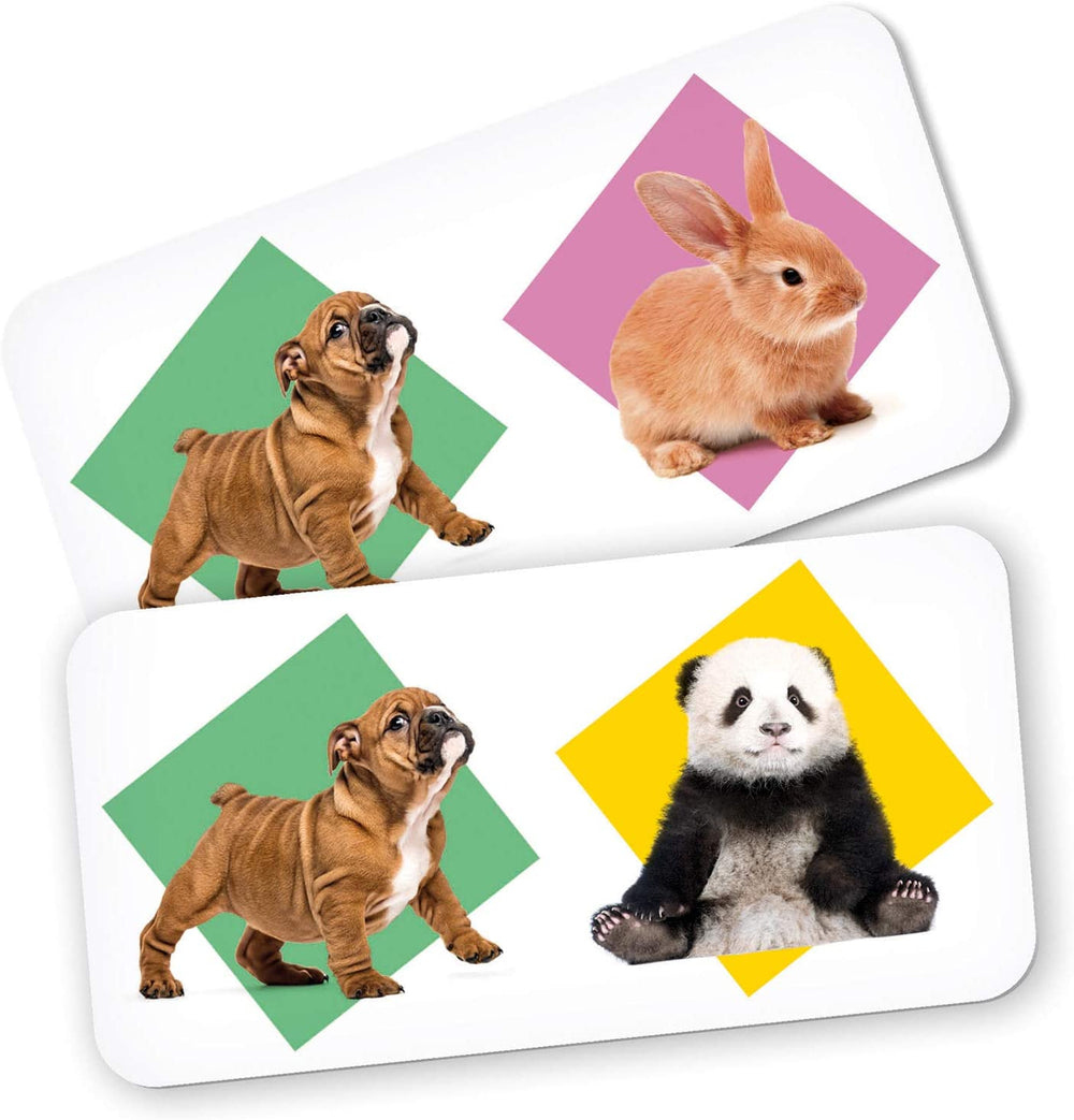 Domino Bébés Animaux - Eveil Montessori Maroc