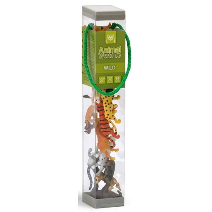 Ensemble de 14 animaux sauvages - Eveil Montessori Maroc