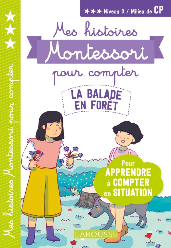 Mes premières histoires Montessori à compter La balade en forêt - Eveil Montessori Maroc