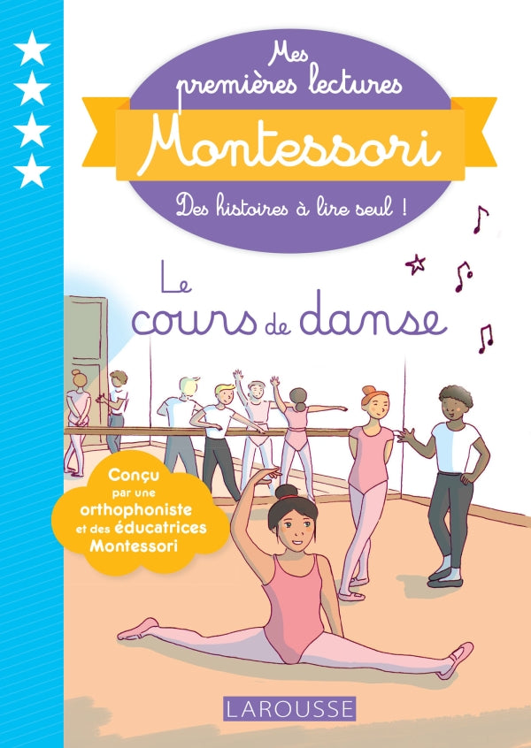 Mes premières lectures Montessori - Le cours de danse - Eveil Montessori Maroc