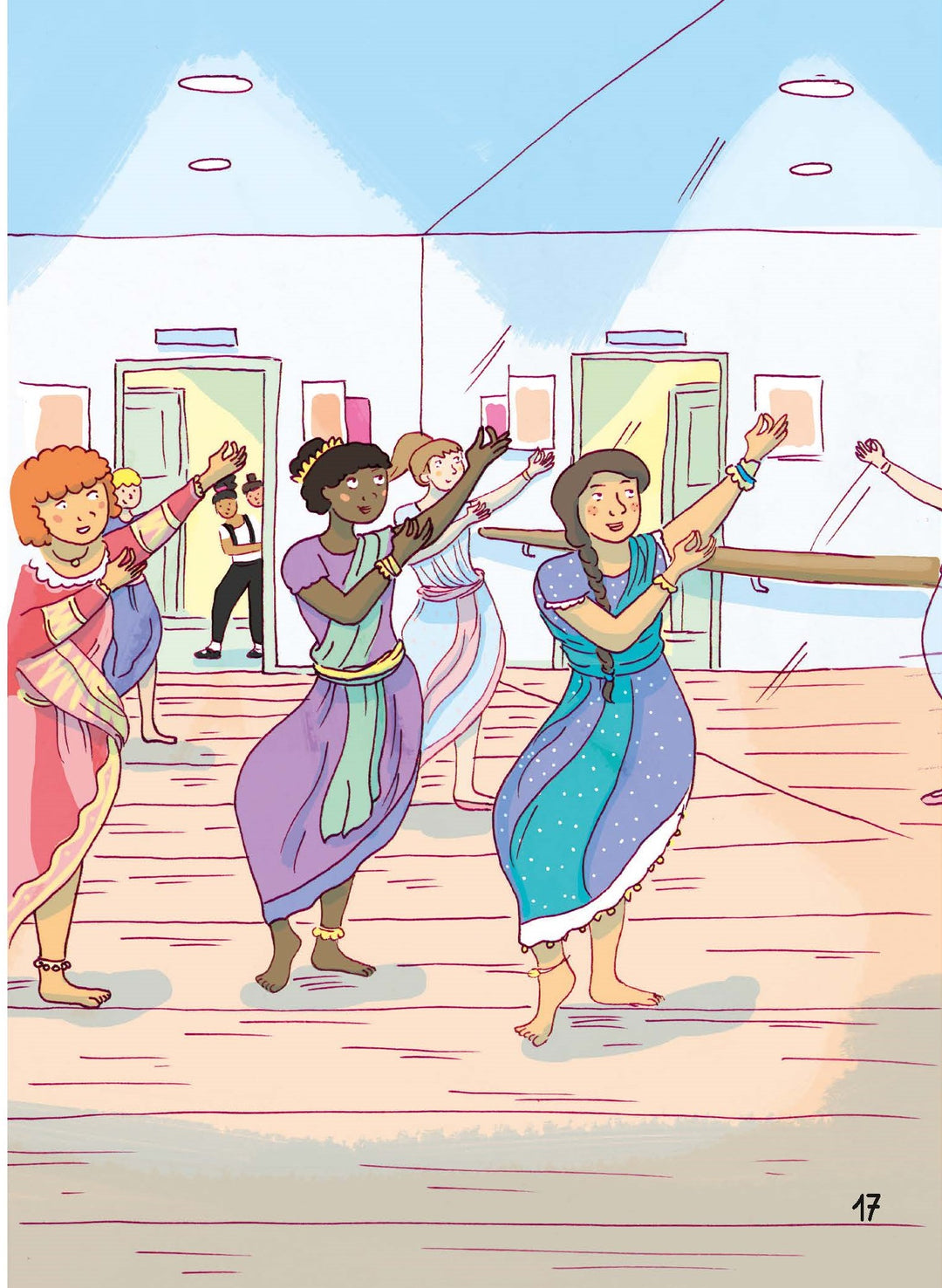 Mes premières lectures Montessori - Le cours de danse - Eveil Montessori Maroc