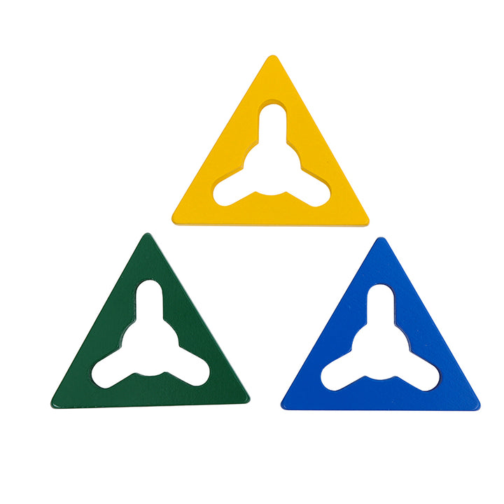 Tige d’encastrement à tourner : le triangle - Eveil Montessori Maroc