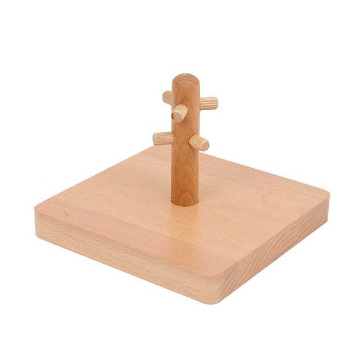 Tige d’encastrement à tourner : le triangle - Eveil Montessori Maroc