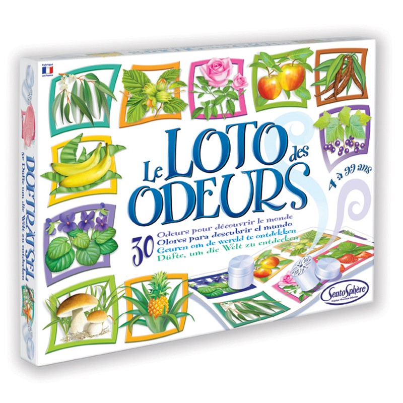 Le loto des odeurs - Eveil Montessori Maroc