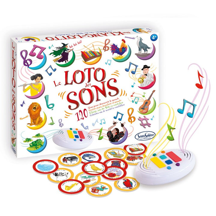 Le Loto des Sons - Eveil Montessori Maroc