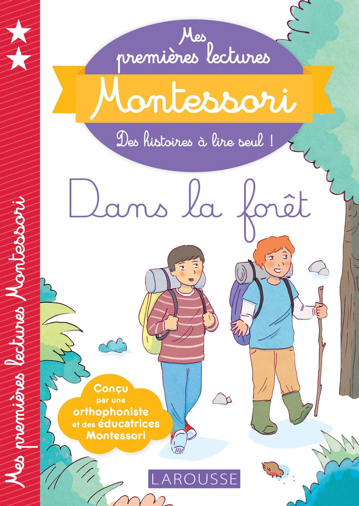 Mes premières lecture Montessori : Dans la forêt - Eveil Montessori Maroc