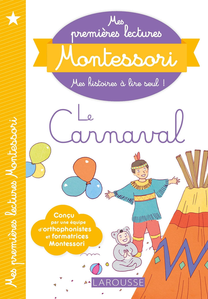 Mes premières lecture Montessori : Le Carnaval - Eveil Montessori Maroc