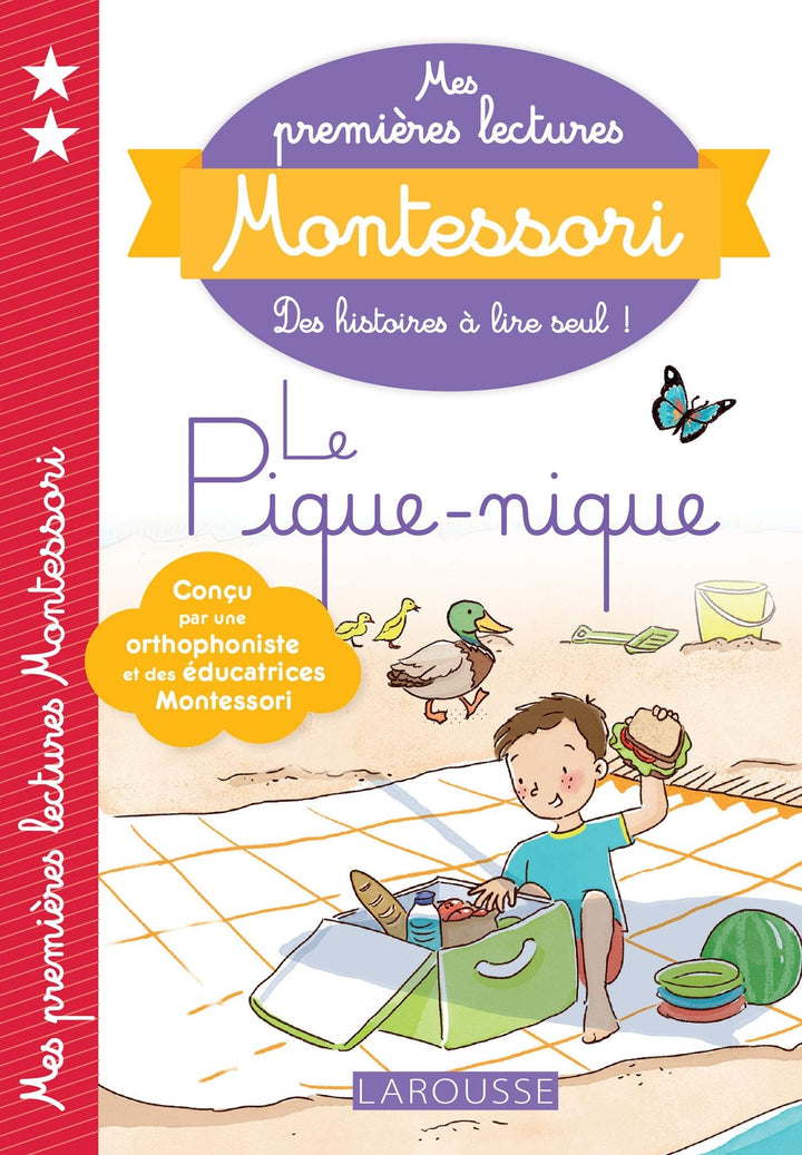 Mes premières lecture Montessori : Le Pique-nique - Eveil Montessori Maroc