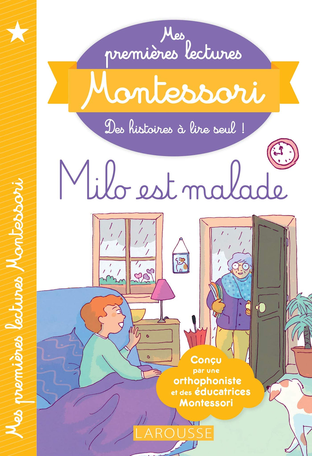 Mes premières lecture Montessori : Milo est malade - Eveil Montessori Maroc