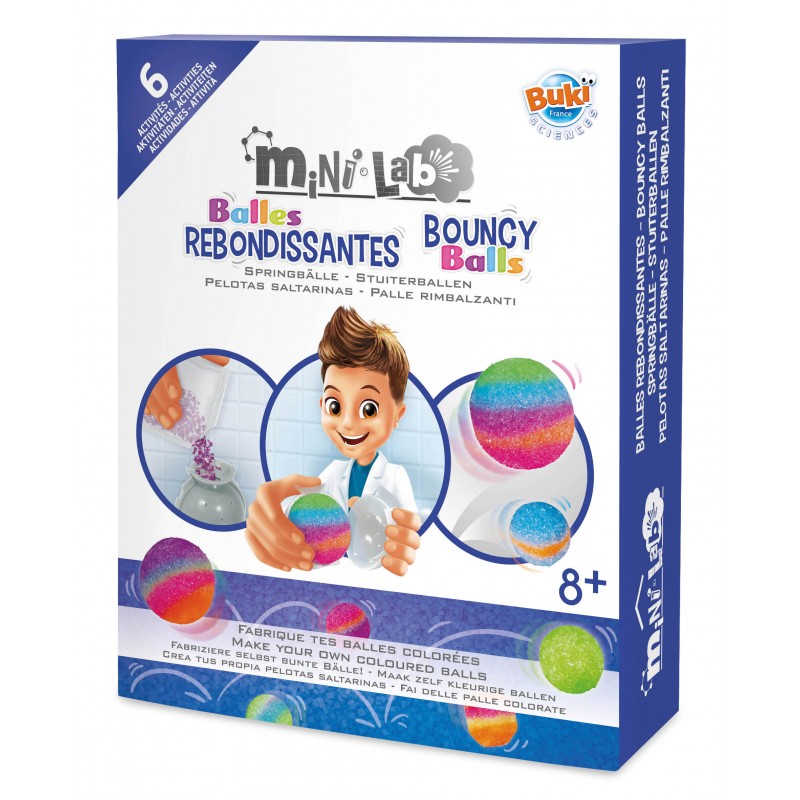 Mini Lab Balles Rebondissantes - Eveil Montessori Maroc