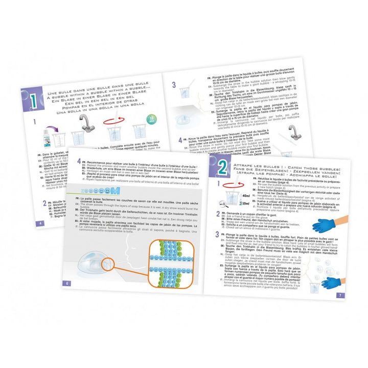 Mini Lab Bulles de savon - Eveil Montessori Maroc