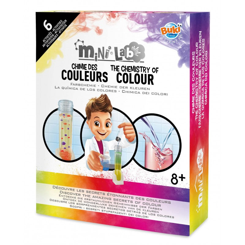 Mini Lab Chimie des couleurs - Eveil Montessori Maroc