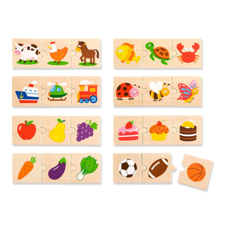 Puzzle : classer par catégorie - Eveil Montessori Maroc