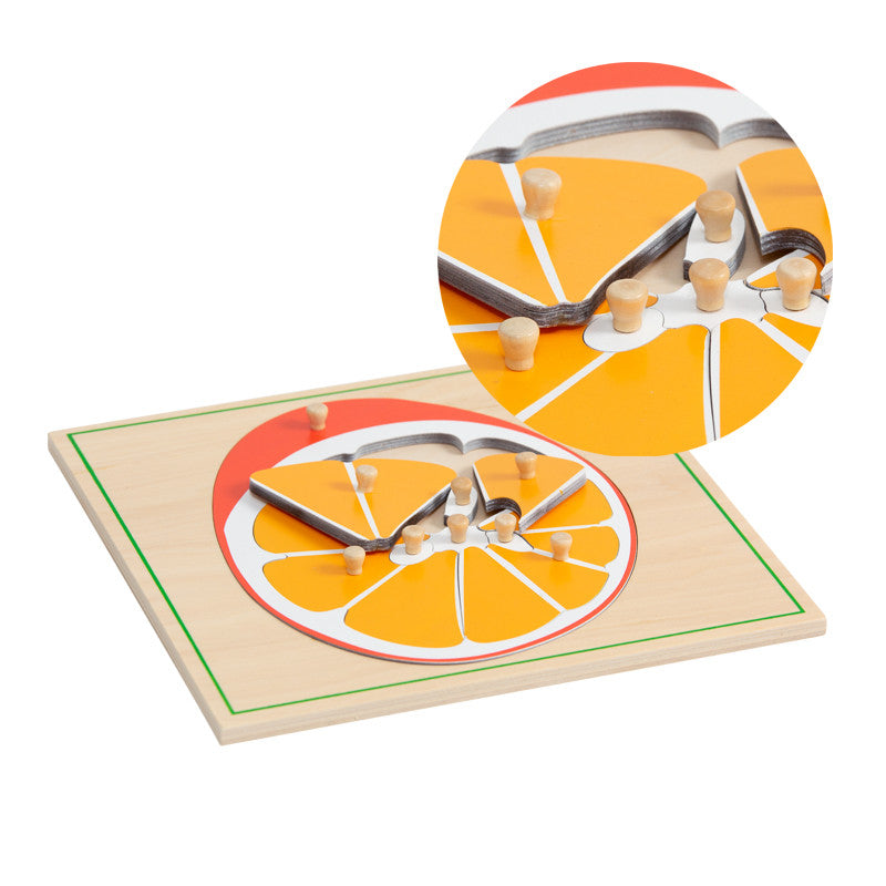 Puzzle de l'Orange - Eveil Montessori Maroc