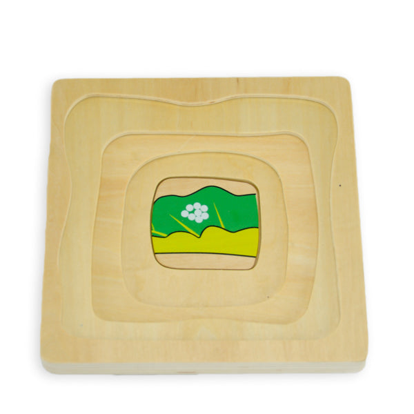 Puzzle cycle de vie du papillon - Eveil Montessori Maroc