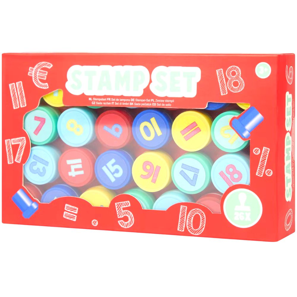 Set de tampons : 26 pièces - Eveil Montessori Maroc