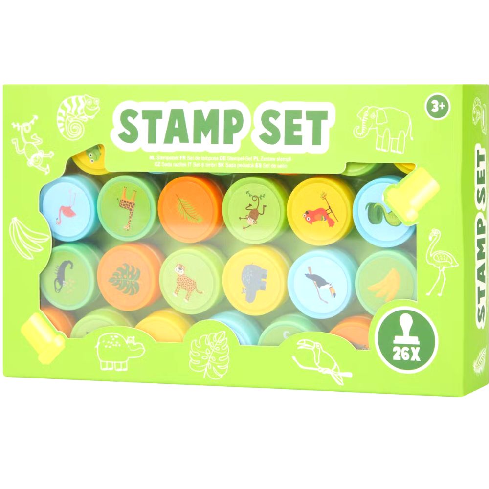 Set de tampons : 26 pièces - Eveil Montessori Maroc