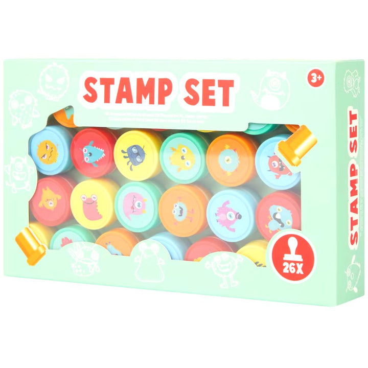 Set de tampons : 26 pièces - Eveil Montessori Maroc