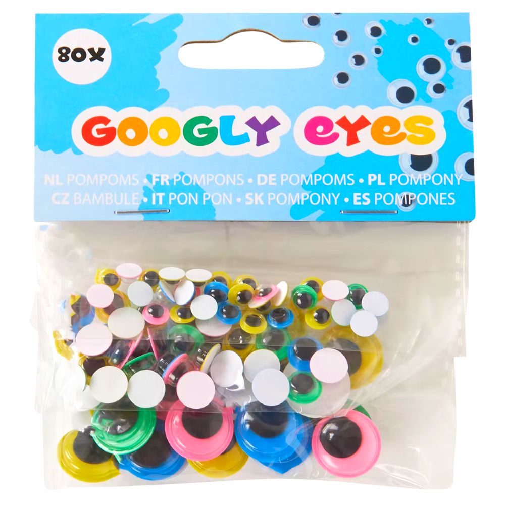 yeux mobiles : 80 pièces - Eveil Montessori Maroc