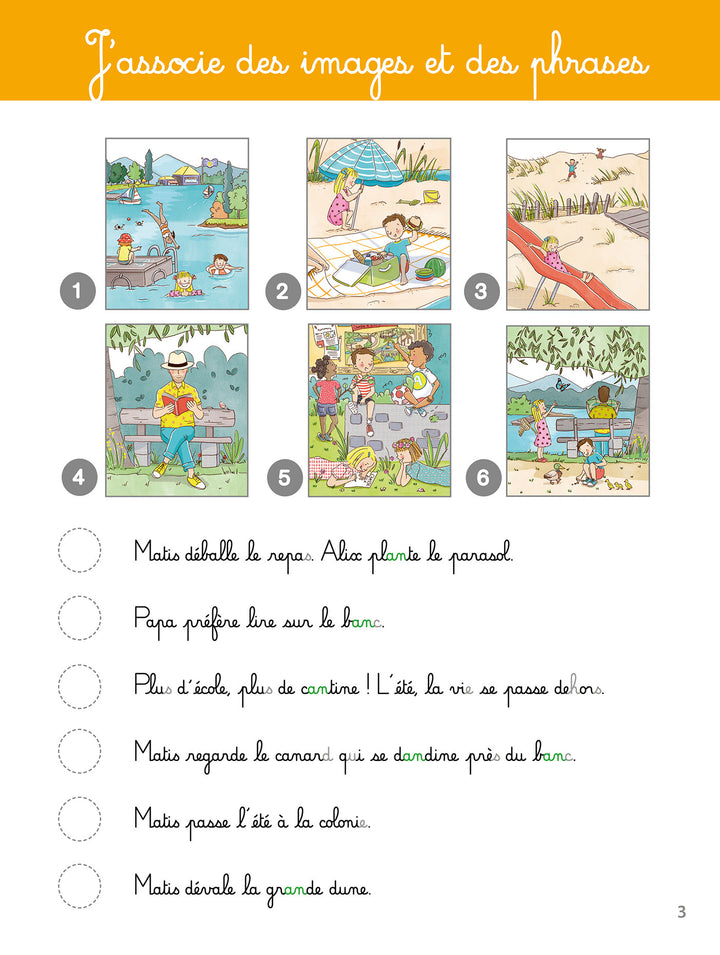 Mon grand cahier Montessori de lecture - Eveil Montessori Maroc