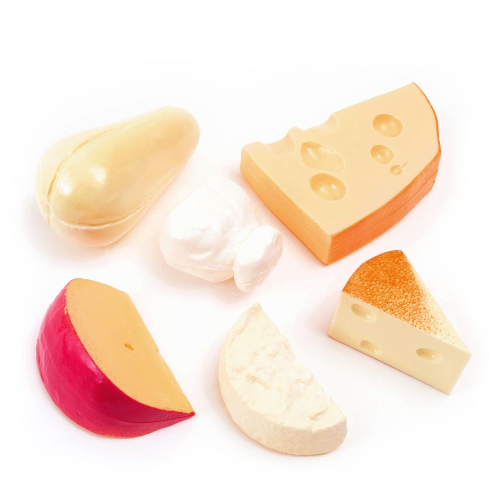 Fromages en plastique - Aliments en plastique - Eveil Montessori Maroc
