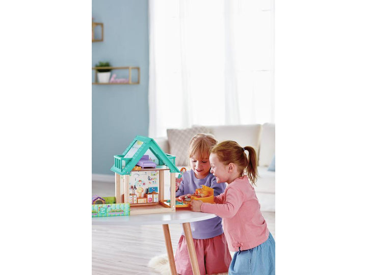 Cabinet de vétérinaire en bois - Jeu d'imitation - Hape - Eveil Montessori Maroc