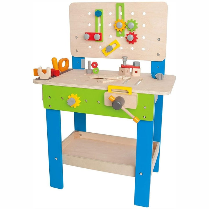 Établi du Bricoleur en Bois, Jouet d'Imitation - Atelier Bricolage - Hape - Eveil Montessori Maroc