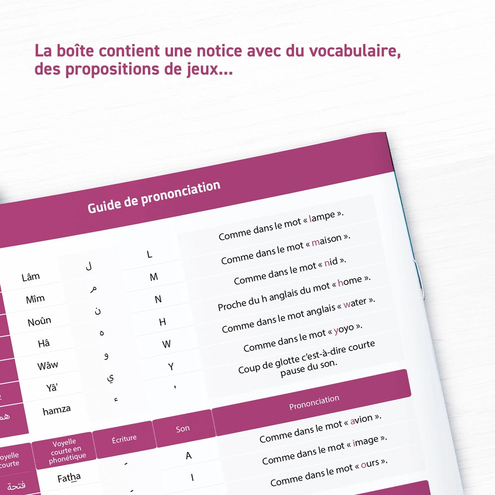 J’apprends l'alphabet arabe