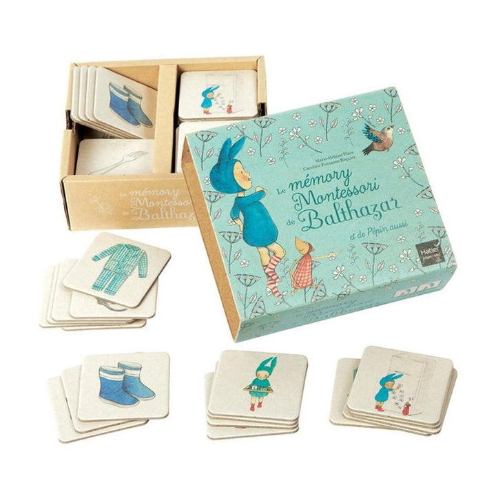 Le Mémory Montessori de Balthazar et de Pépin aussi - Eveil Montessori Maroc